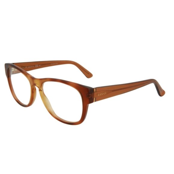 Gucci Orange Acetate Sunglasses